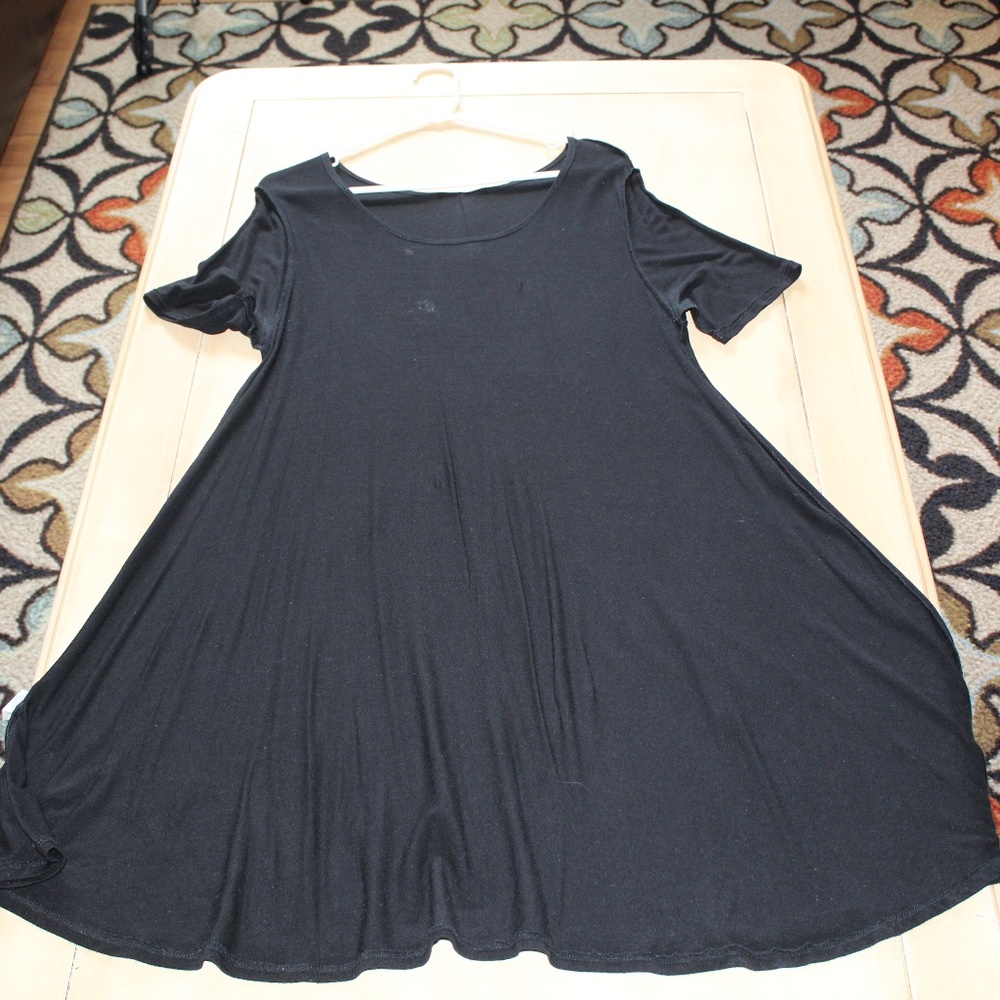 black dress